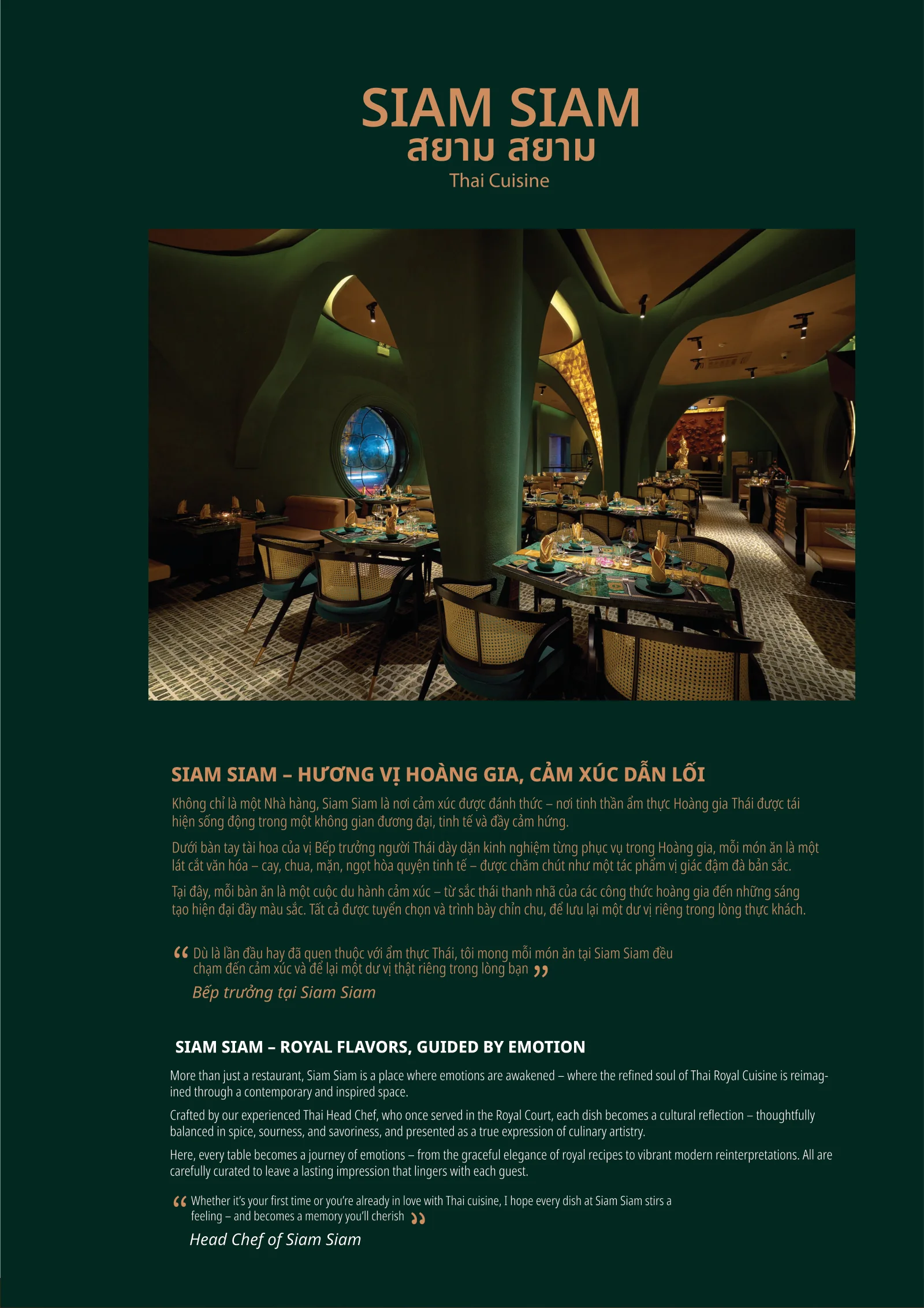 Thực đơn Siam Siam - trang 2