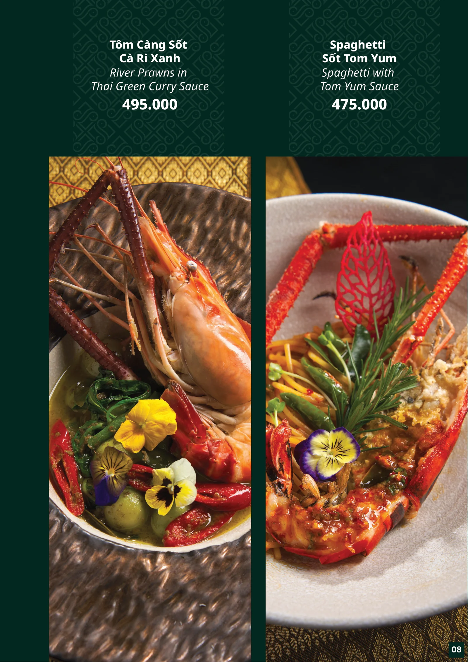 Thực đơn Siam Siam - trang 10