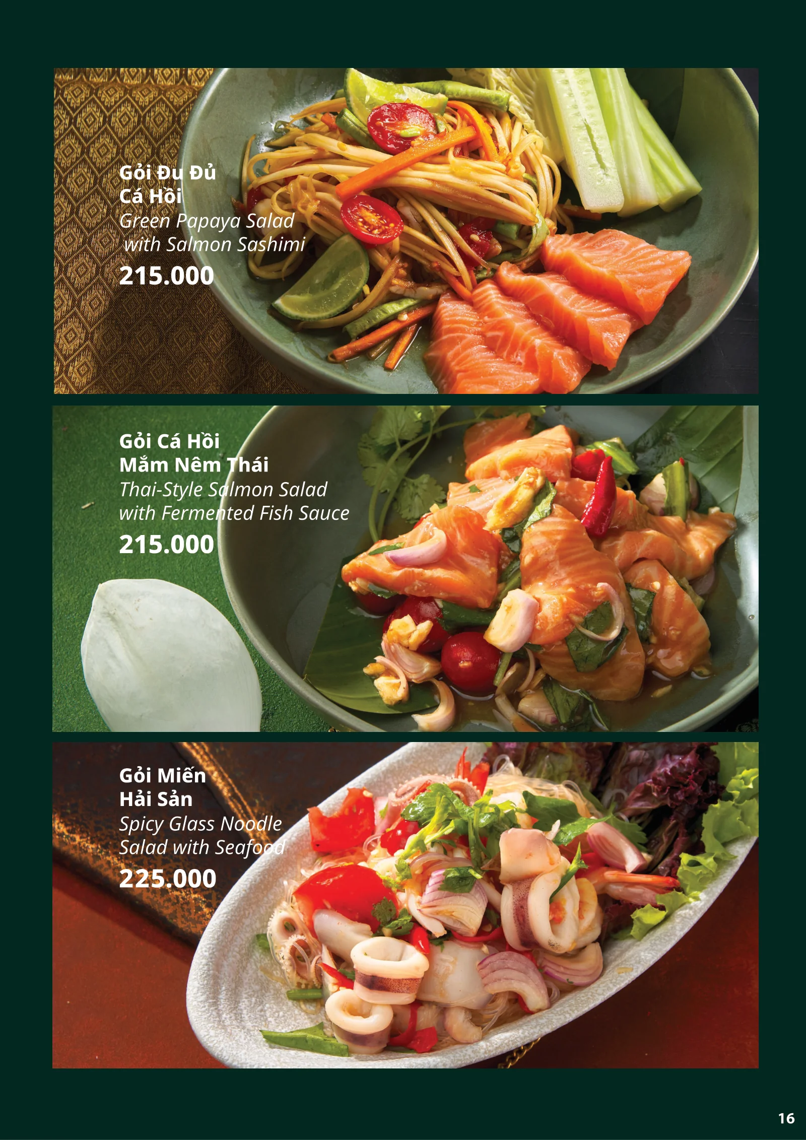 Thực đơn Siam Siam - trang 18