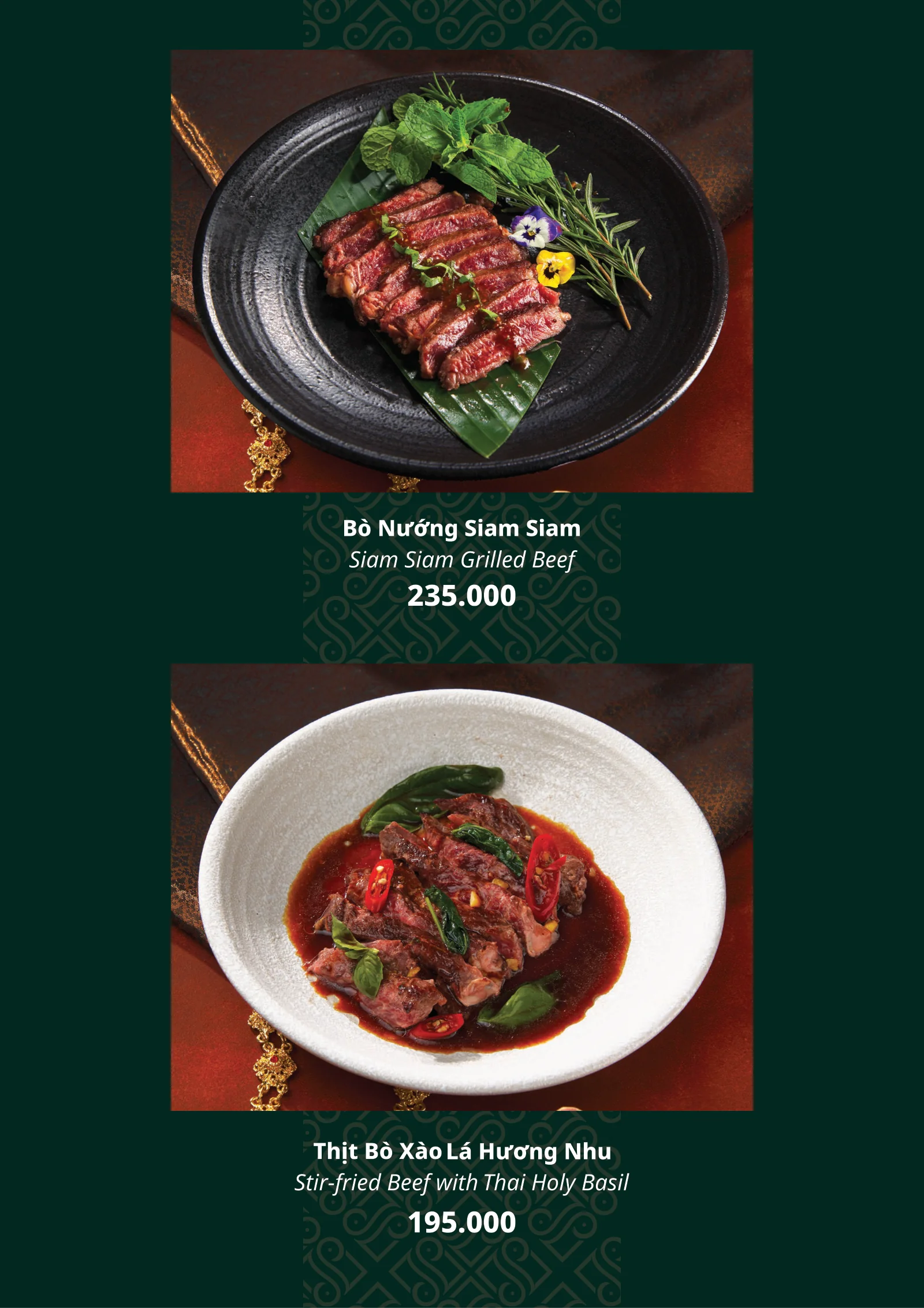 Thực đơn Siam Siam - trang 28