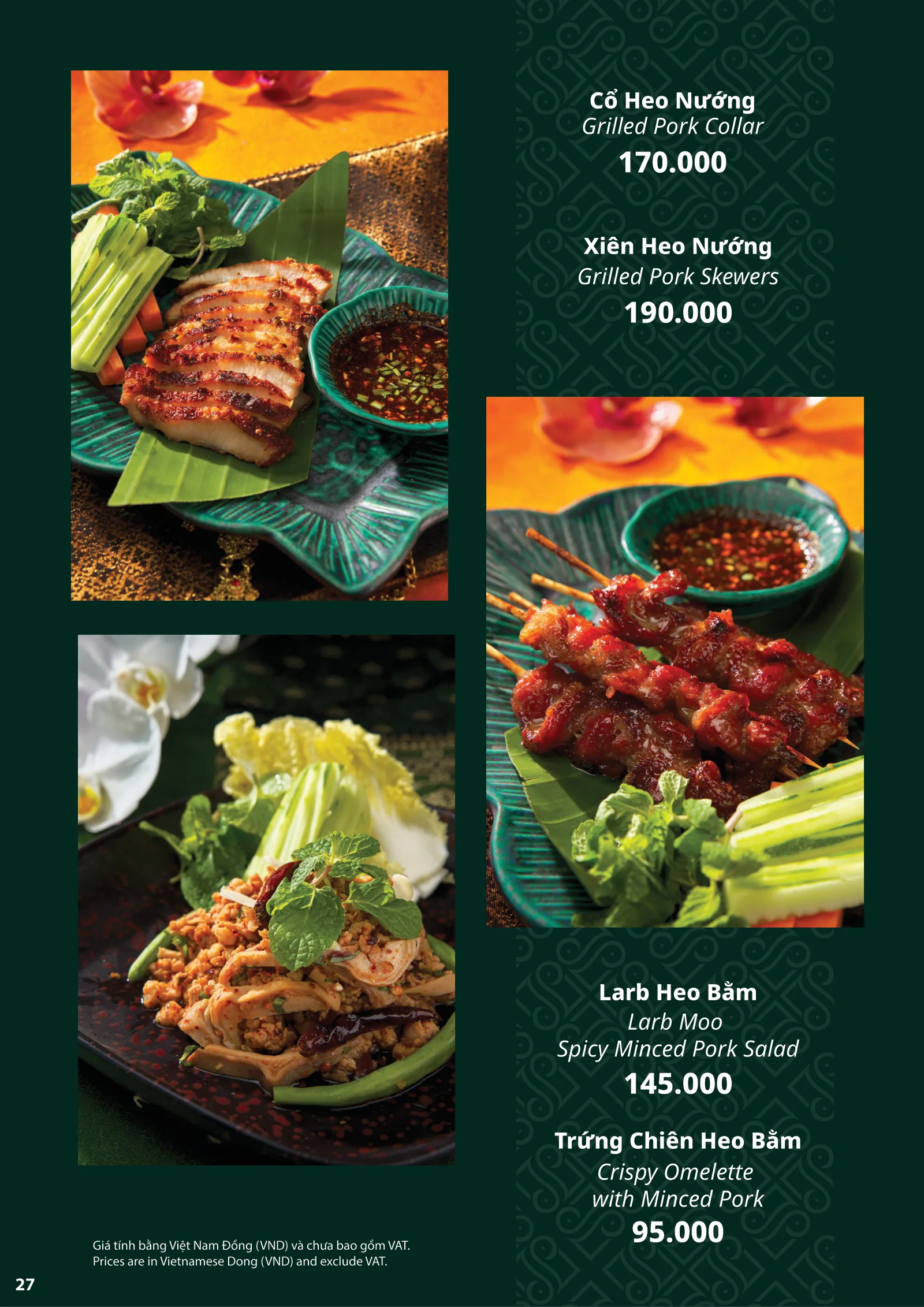 Thực đơn Siam Siam - trang 29